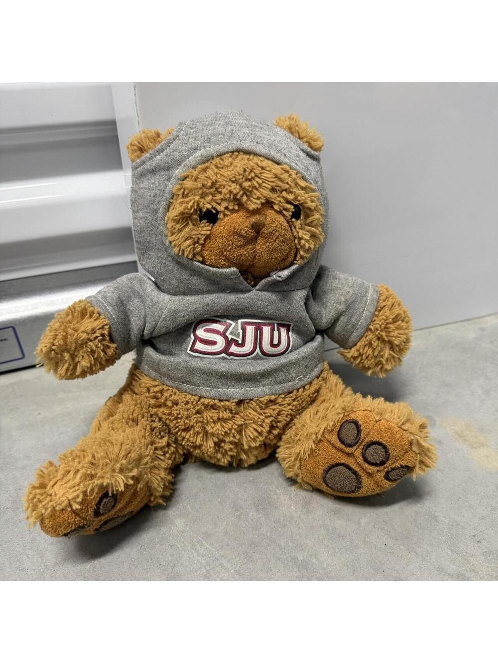 Saint Joseph's University SJU Teddy Bear Gray College Mascot Stuffed Animal